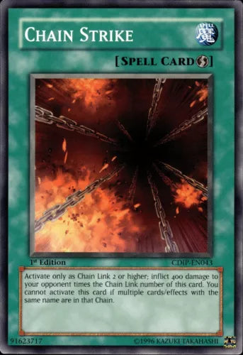 Chain Strike - CDIP-EN043 - Common - 1st Edition - YuGiOh
