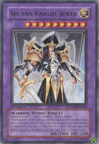 Arcana Knight Joker - ANPR-EN090 - Rare - 1st Edition - YuGiOh