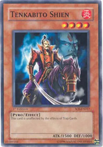 Tenkabito Shien - SOI-EN017 - Common - Unlimited Edition - YuGiOh LP