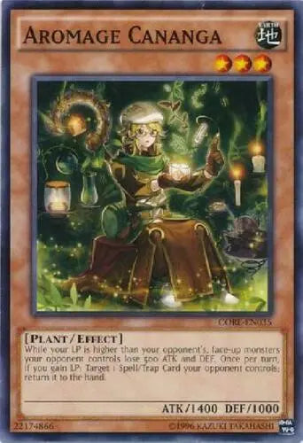 Aromage Cananga - CORE-EN035 - Common - 1st Edition - YuGiOh