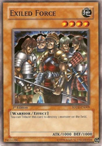 Exiled Force - SDDE-EN009 - Common - 1st Edition - YuGiOh