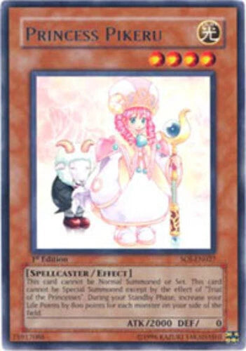 Princess Pikeru - SOI-EN027 - Rare - Unlimited Edition - YuGiOh Lp