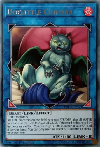 Duelittle Chimera - EXFO-EN050 - Rare - Mixed Editions - YuGiOh