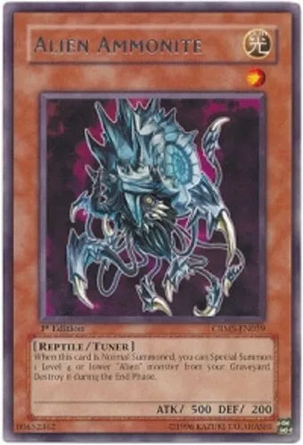 Alien Ammonite - CRMS-EN039 - Rare - 1st Edition - YuGiOh