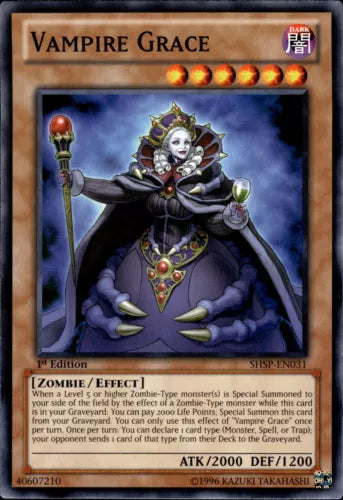 Vampire Grace - SHSP-EN031 - Common - Mixed Editions - YuGiOh