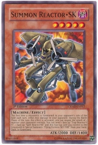 Summon Reactor SK - CRMS-EN012 - Common - Unlimited Edition - YuGiOh