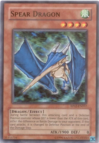 Spear Dragon - RP02-EN057 - Common - Unlimited Edition - YuGiOh