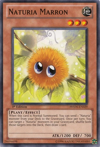 Naturia Marron - PHSW-EN029 - Common - Mixed Editions - YuGiOh