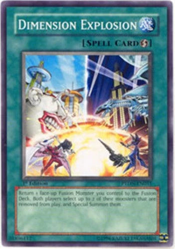 Dimension Explosion - PTDN-EN051 - Common - Unlimited Edition - YuGiOh