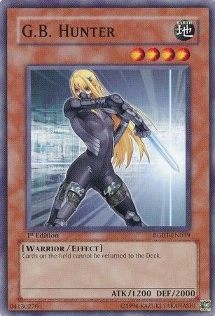 G.B. Hunter - RGBT-EN039 - Common - 1st Edition - YuGiOh