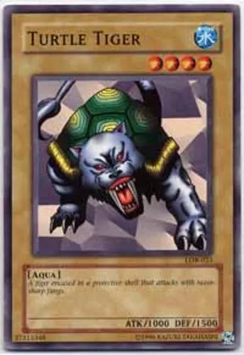 Turtle Tiger - LOB-023 - Common - Unlimited Edition - YuGiOh