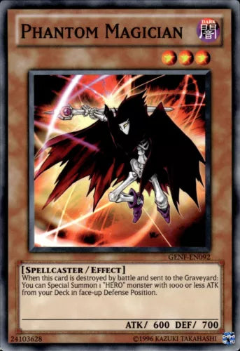 Phantom Magician - GENF-EN092 - Common - Mixed Editions - YuGiOh