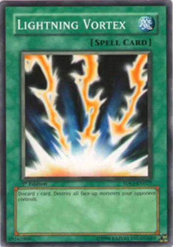 Lightning Vortex - 5DS1-EN027 - Common - 1st Edition - YuGiOh