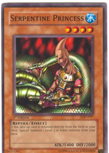 Serpentine Princess - LOD-057 - Common - Mixed Editions - YuGiOh LP