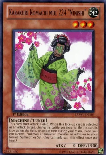 Karakuri Komachi mdl 224 "Ninishi" - EXVC-EN030 - Common - Unlimited Edition