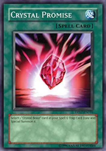 Crystal Promise - DP07-EN016 - Common - 1st Edition - YuGiOh