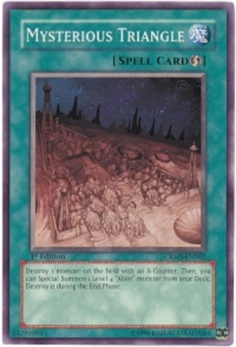 Mysterious Triangle - CRMS-EN062 - Common - 1st Edition - YuGiOh