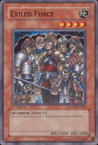 Exiled Force - SDWS-EN008 - Common - 1st Edition - YuGiOh
