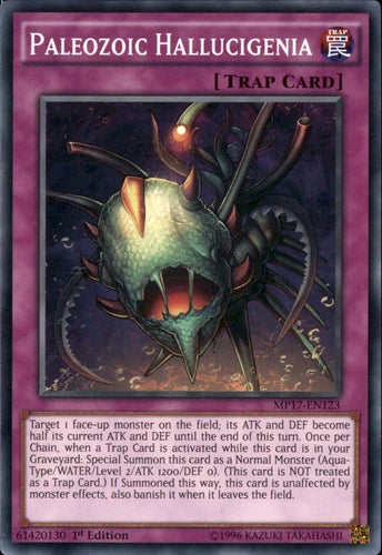 Paleozoic Hallucigenia - MP17-EN123 - Common - 1st Edition - YuGiOh
