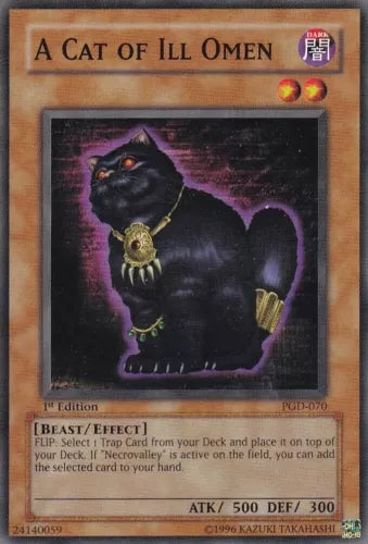 A Cat of Ill Omen - PGD-070 - Common - Mixed Editions - YuGiOh LP
