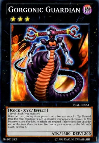 Gorgonic Guardian - LVAL-EN051 - Common - Mixed Editions - YuGiOh