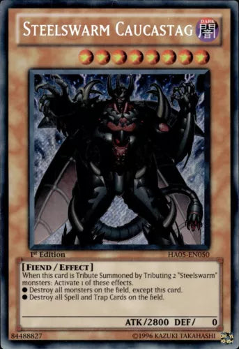 Steelswarm Caucastag - HA05-EN050 - Secret Rare - Unlimited Edition - YuGiOh