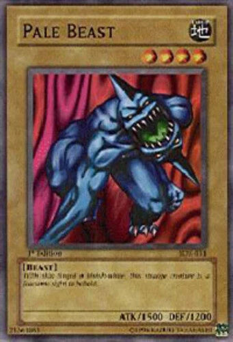 Pale Beast - SDK-031 - Common - Unlimited Edition - YuGiOh LP