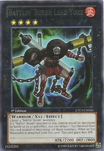 Battlin' Boxer Lead Yoke - LTGY-EN050 - Rare - Mixed Editions - YuGiOh