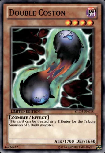 Double Coston - GLD5-EN015 - Common - Limited Edition - YuGiOh