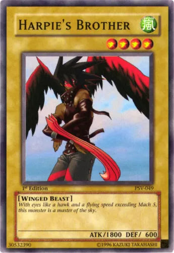 Harpie's Brother - PSV-049 - Common - Unlimited Edition - YuGiOh LP