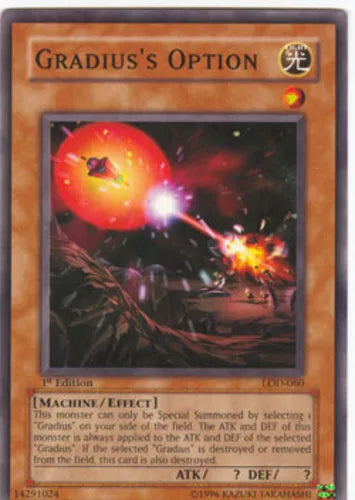 Gradius's Option - LOD-060 - Common - 1st Edition - YuGiOh LP