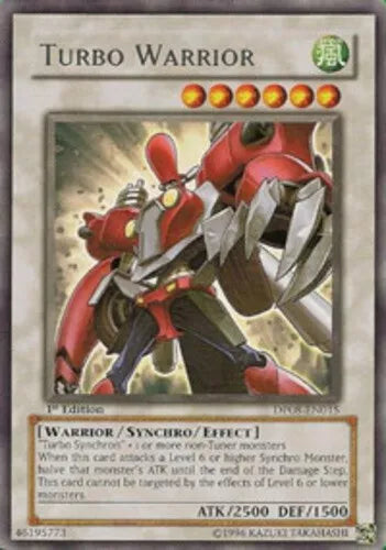 Turbo Warrior - DP08-EN015 - Rare - 1st Edition - YuGiOh