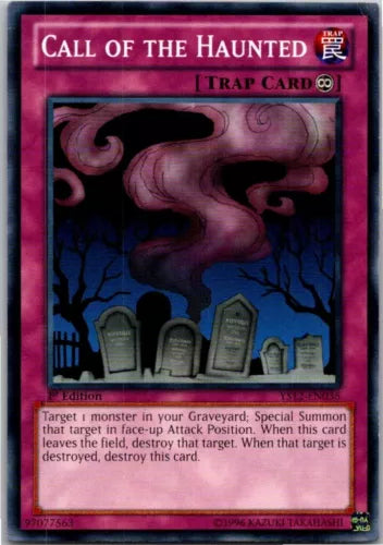 Call of the Haunted - YS12-EN036 - Common - 1st Edition - YuGiOh