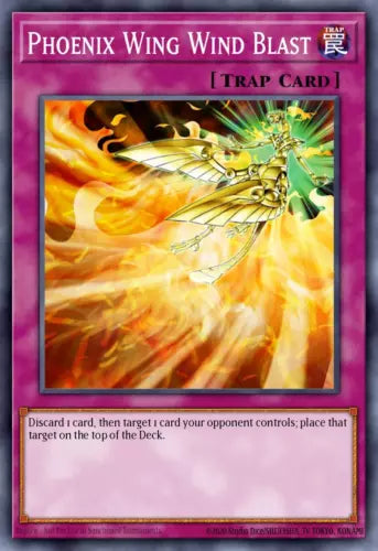 Phoenix Wing Wind Blast - FUEN-EN044 - Super Rare - 1st Edition - YuGiOh