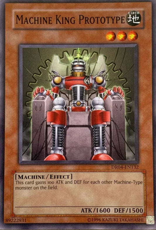 Machine King Prototype - DR04-EN132 - Common - Unlimited Edition - YuGiOh